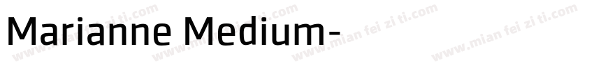 Marianne Medium字体转换